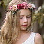Floral Hair Wreaths on Grapevine / Wedding Hair Accessories - The Little Kitten Boutique