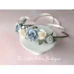 Floral Hair Wreaths on Grapevine / Wedding Hair Accessories - The Little Kitten Boutique
