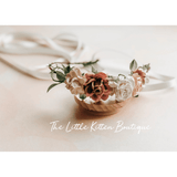 Floral Hair Wreaths on Grapevine / Wedding Hair Accessories - The Little Kitten Boutique