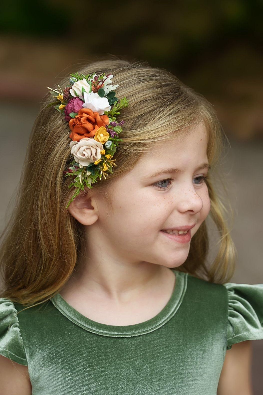 Sage Green Velvet and Tulle Flower Girl Dress - The Little Kitten Boutique