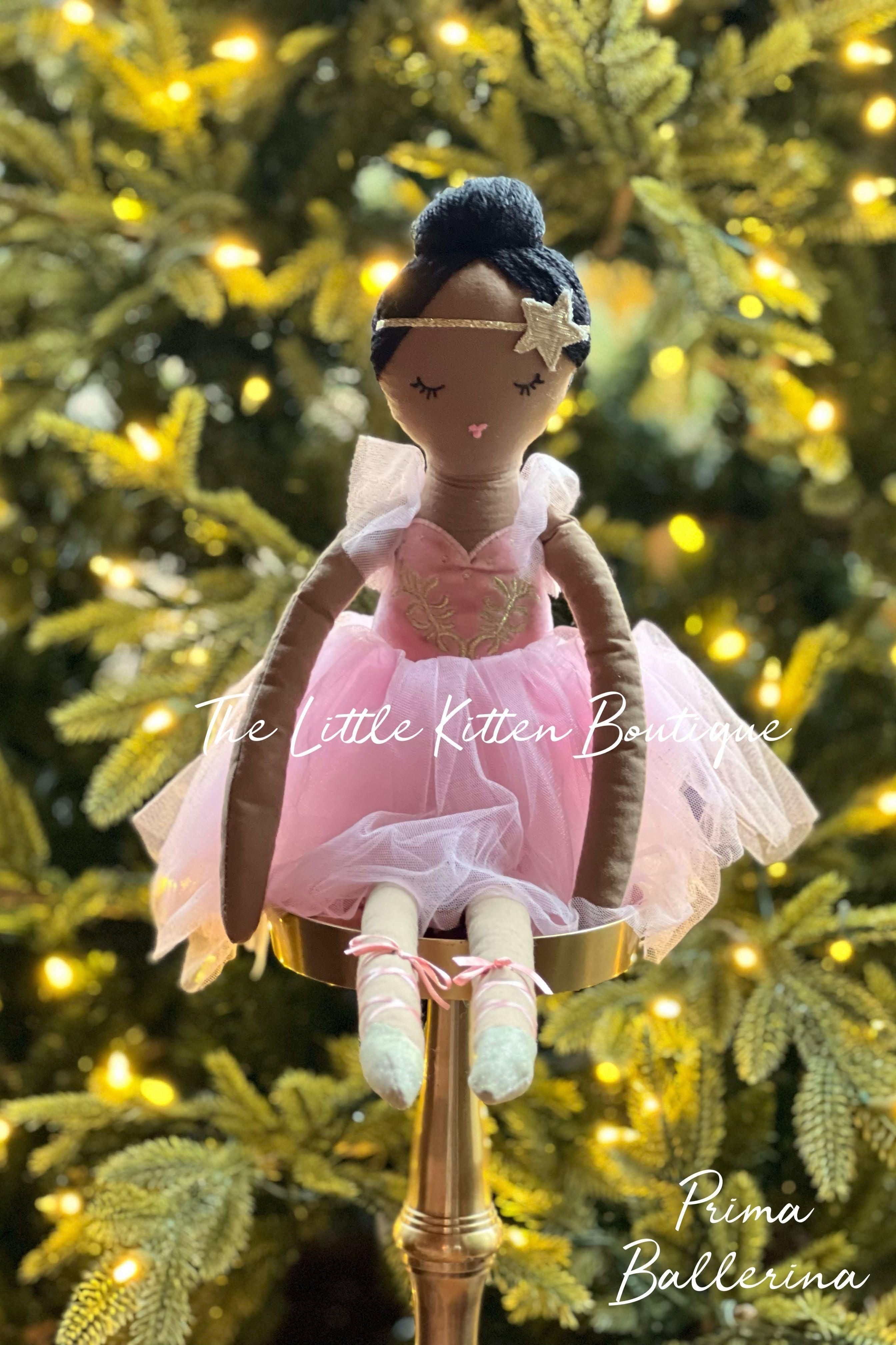 Nutcracker Dolls: Clara, Sugar Plum Fairy and The Nutcracker - The Little Kitten Boutique