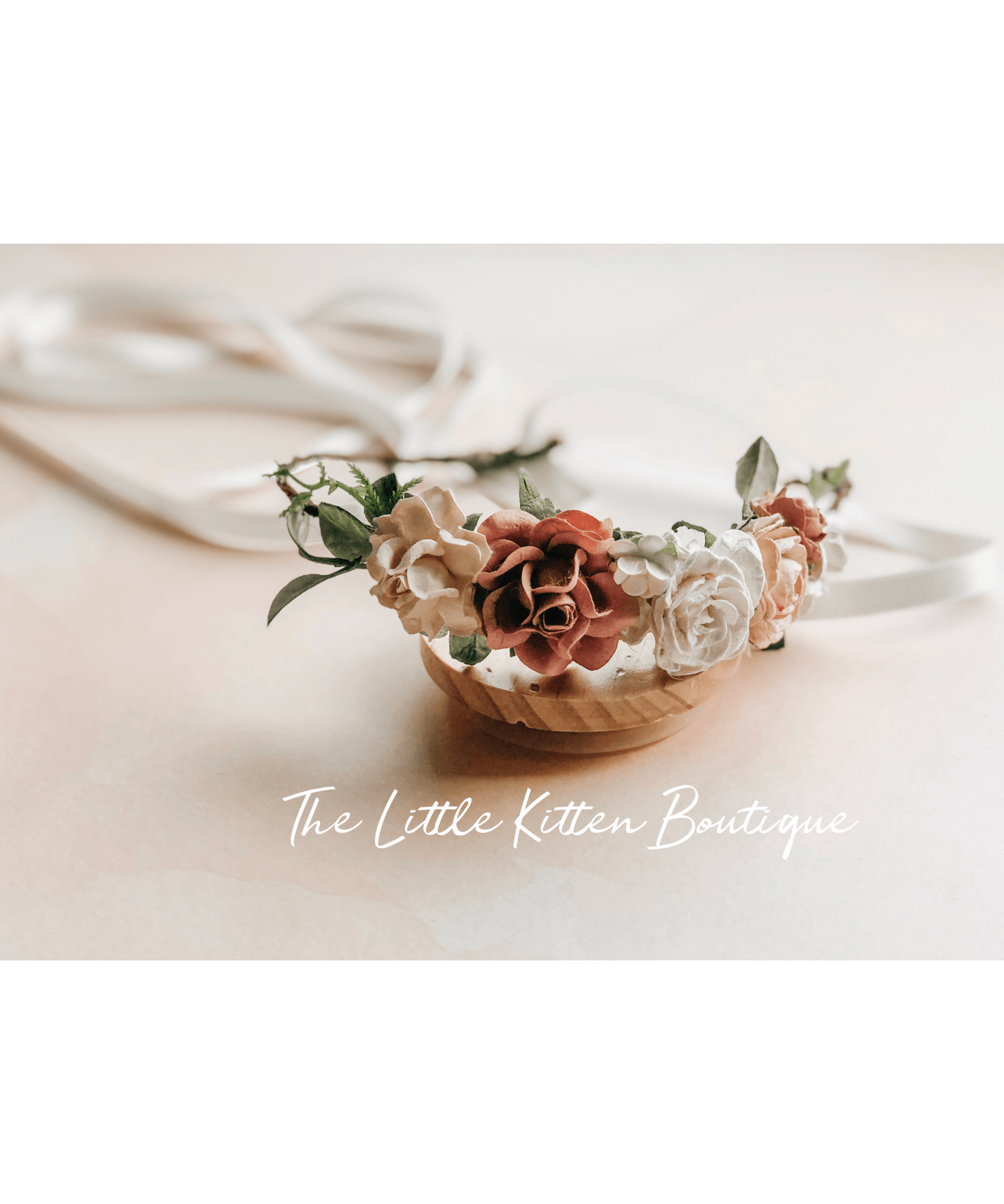 Flower Hair Wreaths / Wedding Hair Accessories - The Little Kitten Boutique