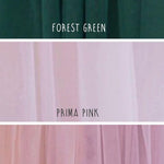 Forest Green, Prima Pink and Mauve Flower Girl Dresses - The Little Kitten Boutique