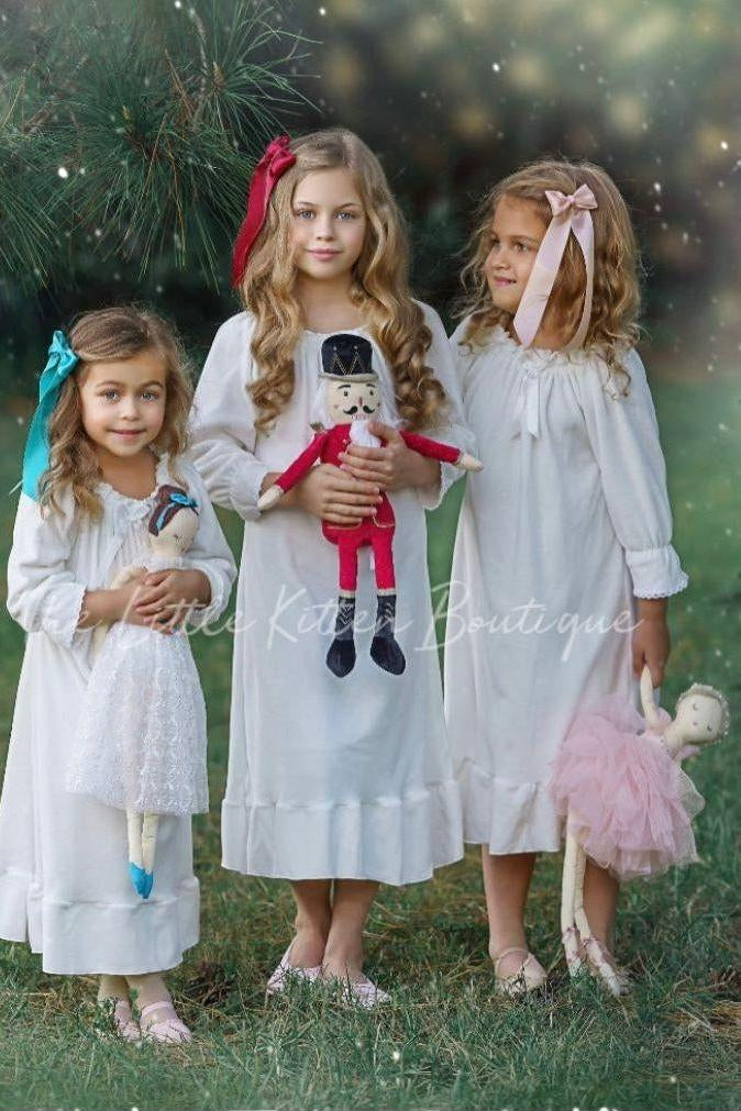 Nutcracker Dolls: Clara, Sugar Plum Fairy and The Nutcracker - The Little Kitten Boutique