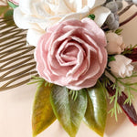 Floral Hair Combs / Wedding Hair Accessories - The Little Kitten Boutique